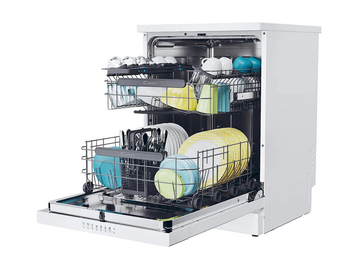 Candy Lave-vaisselle 60cm 15 couverts 41db - CF5C1F0W