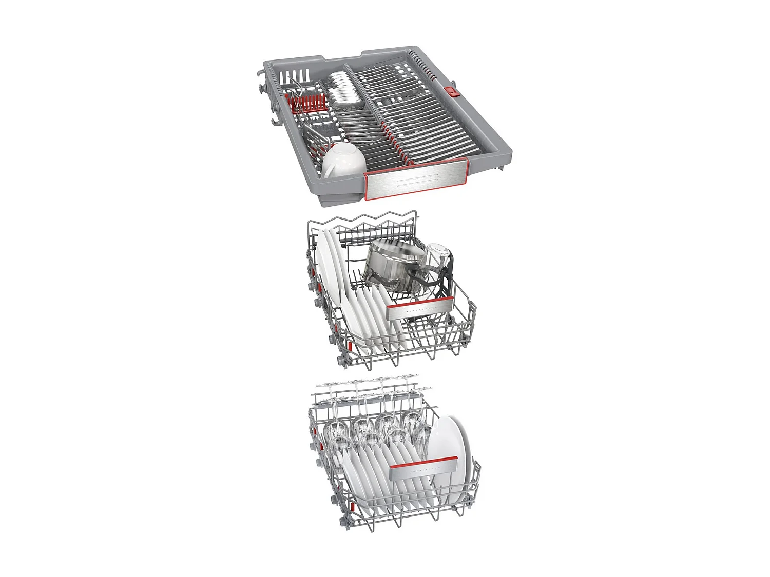 Bosch Lave-vaisselle 45cm 10 couverts 44db tout intégrable - SPV6EMX05E