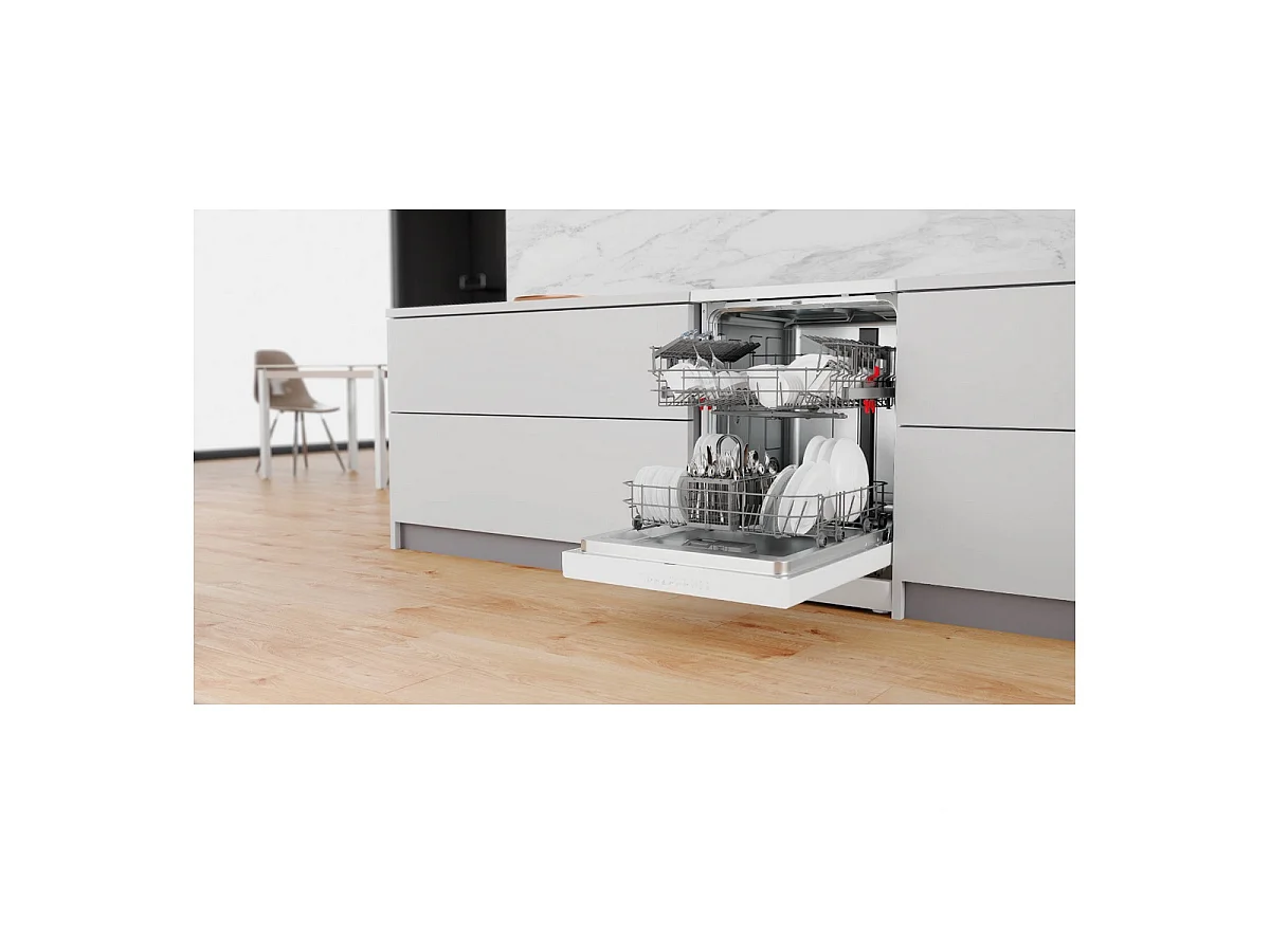 Whirlpool Lave-vaisselle 60cm 14 couverts 44db - W2FHD624