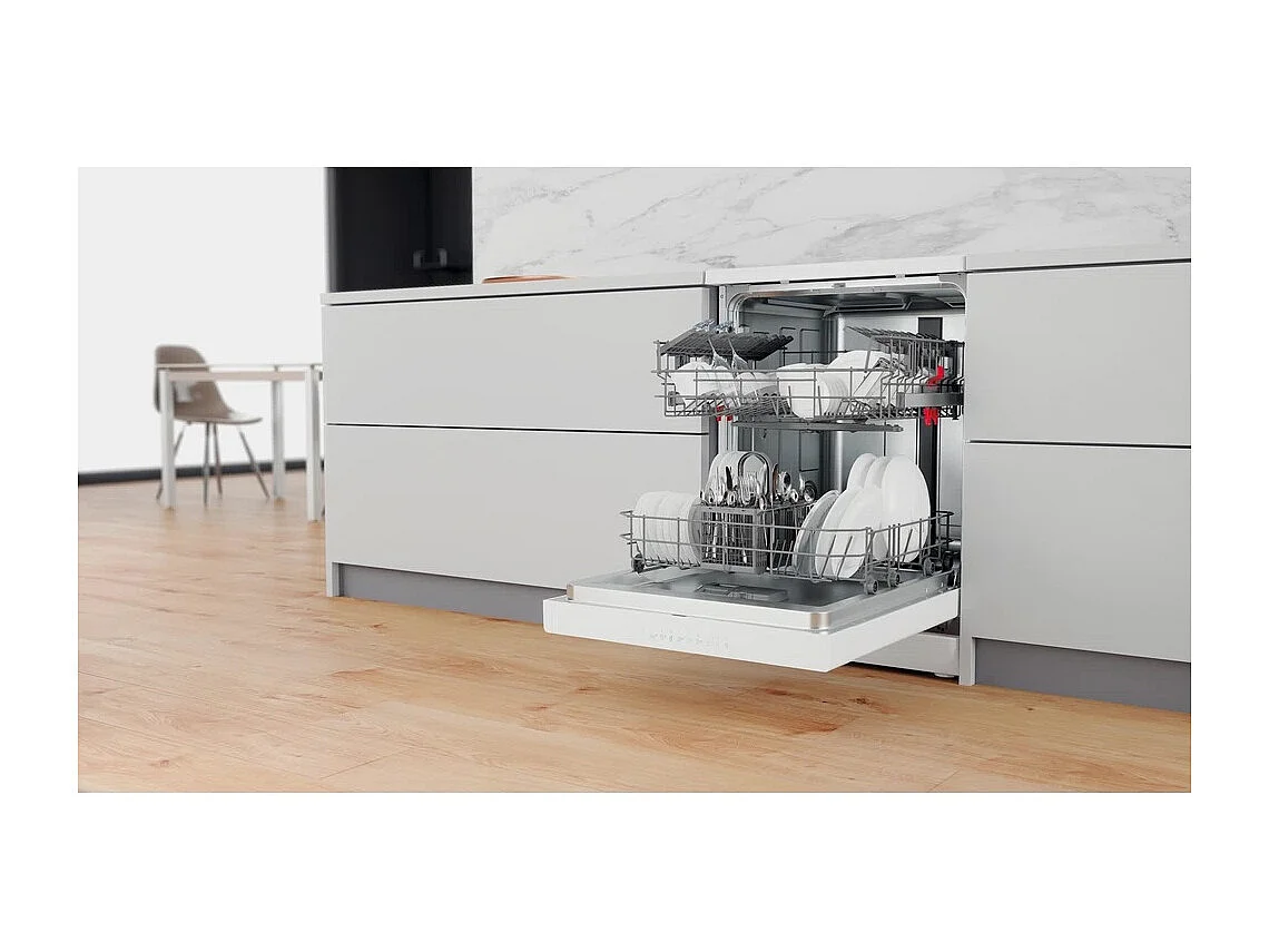 Whirlpool Lave-vaisselle 60cm 14 couverts 44db blanc - W2FHKD624