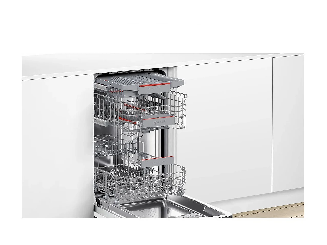 Bosch Lave-vaisselle 45cm 10 couverts 44db tout intégrable - SPV4EMX24E