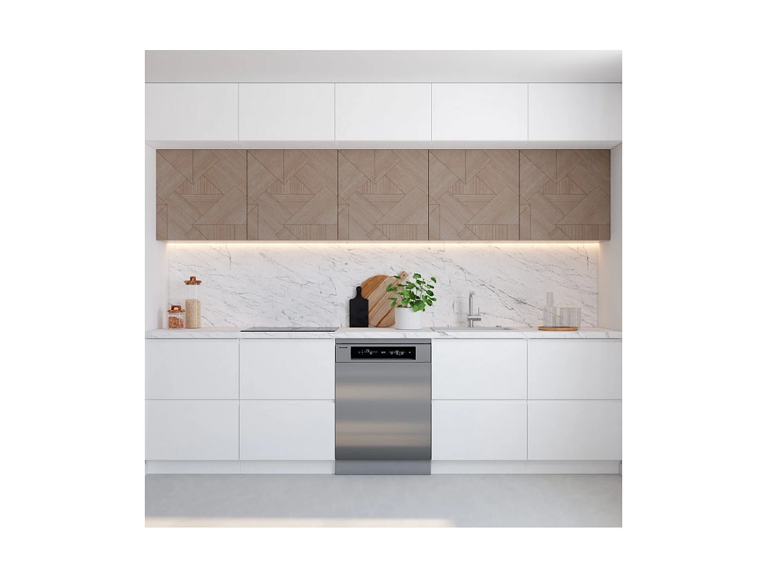 Brandt Lave-vaisselle 60cm 14 couverts 44db silver - BDF424VDX