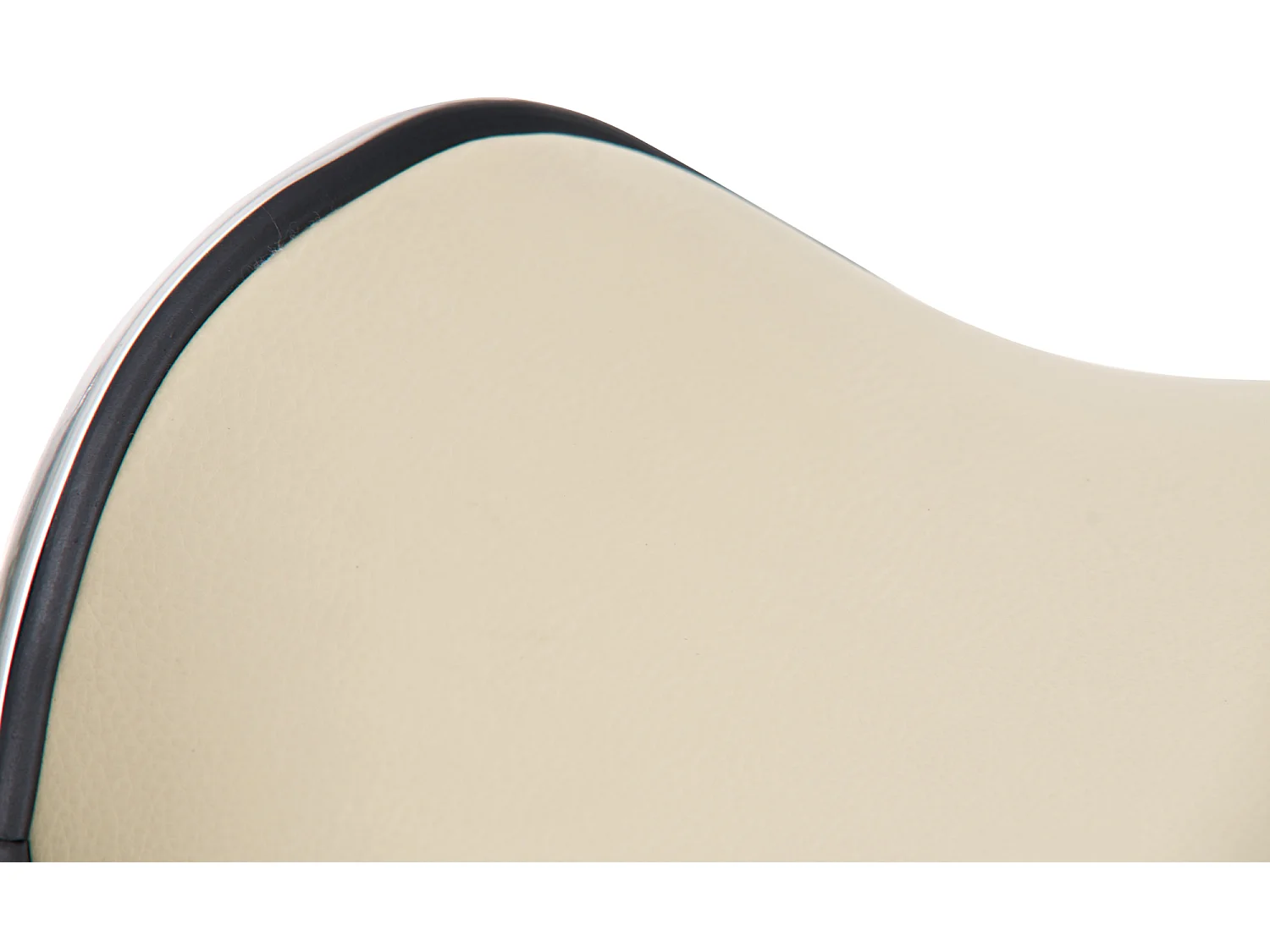 2er Set Barhocker - Kunstleder - creme - Shanghai