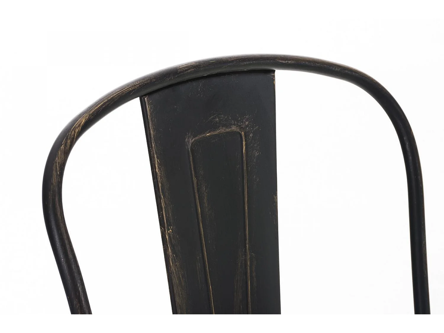 Barkruk - Metalen & Metaal - zwart/goud - Aiden