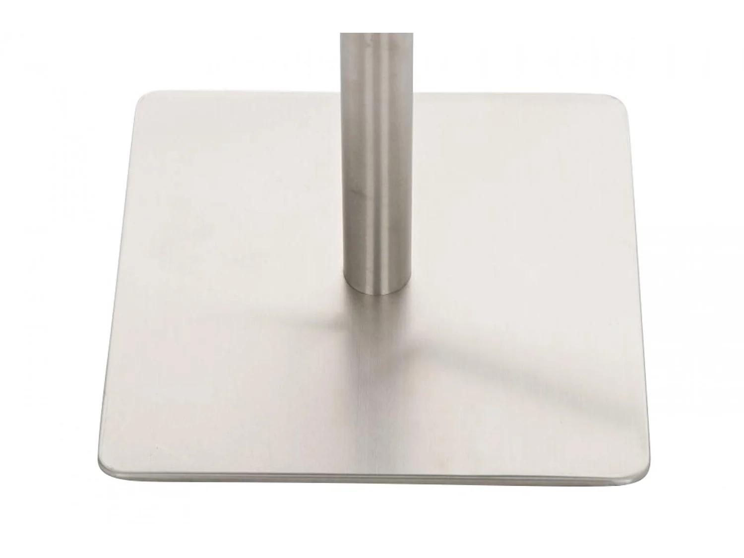 Tabouret de bar - Similicuir & Acier inoxydable - Gris - Limon