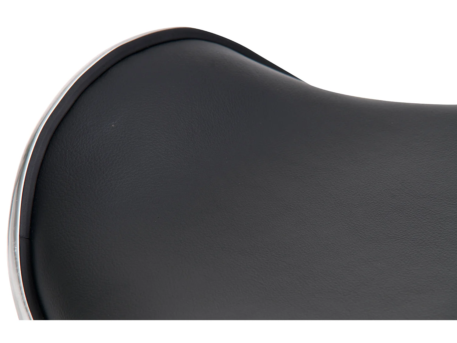 Set van 2  Barkruk - Kunstleer & roestvrij staal - zwart - Shanghai