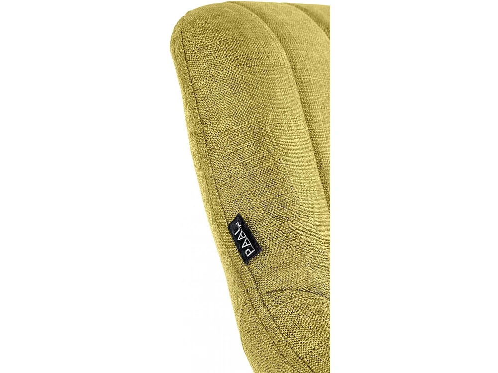 Tabouret de bar - Tissu & Noir - Vert - Milet