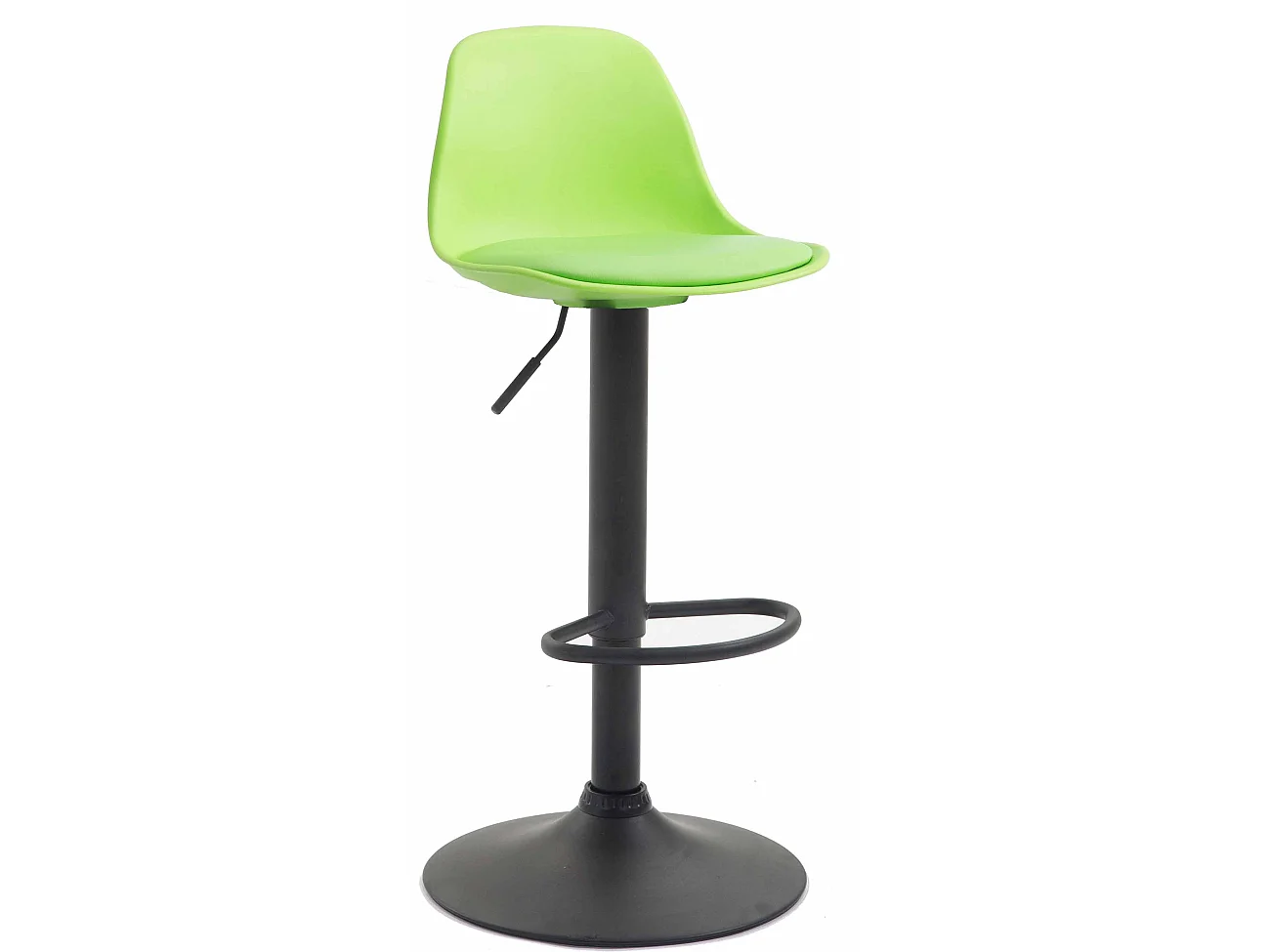 Tabouret de bar - Plastique & Métal - Vert - Kiel