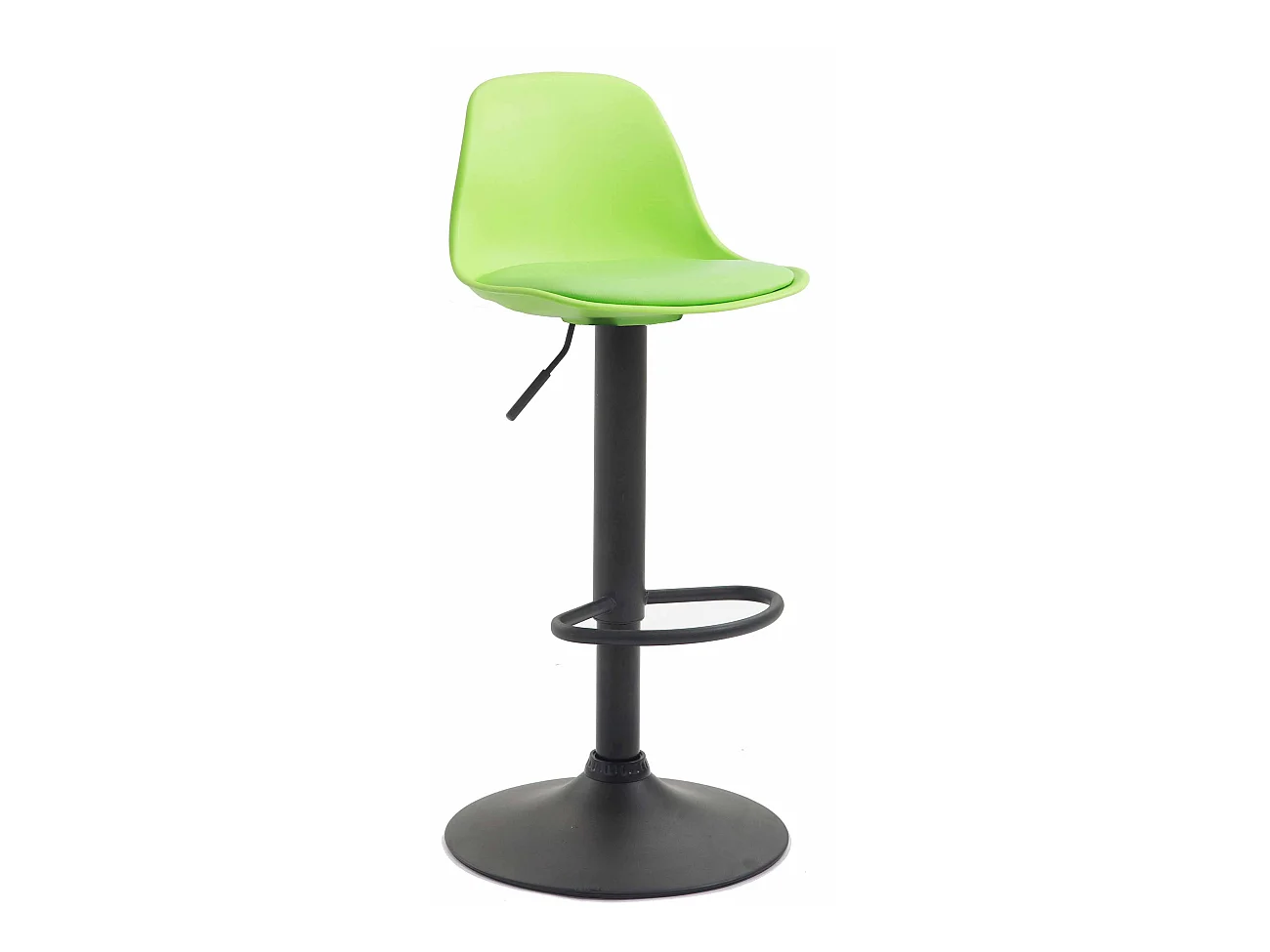 Tabouret de bar - Plastique & Métal - Vert - Kiel