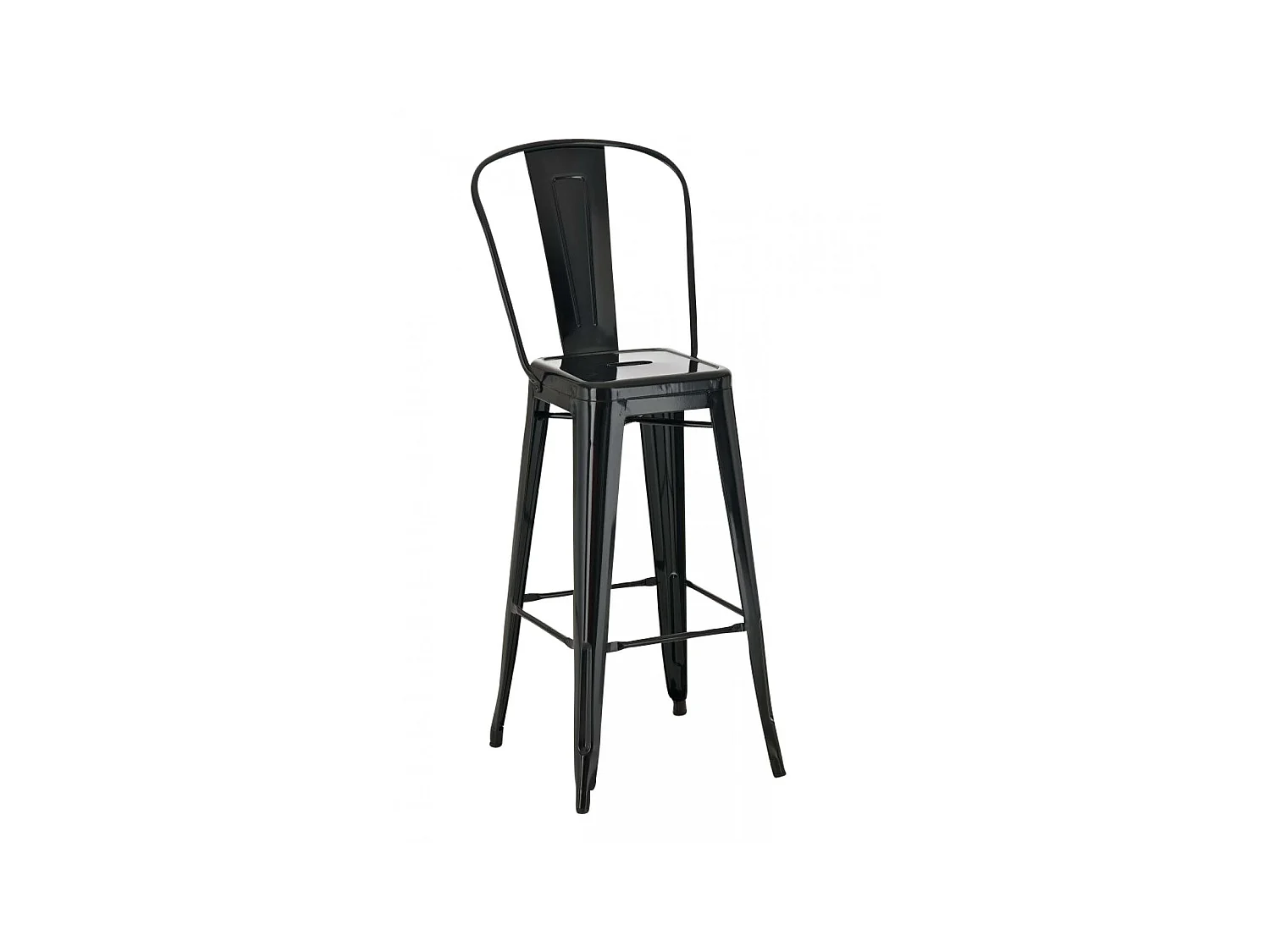 Barhocker - Metall & Metall - schwarz - Aiden