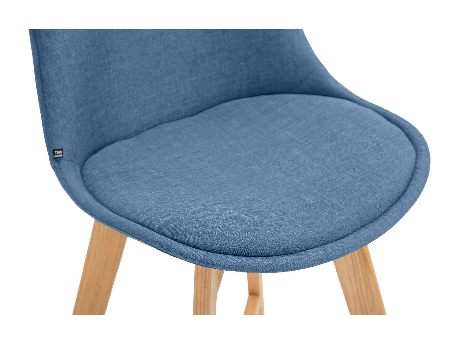 Lot de 2  Tabouret de bar - Tissu & Nature - Bleu - Cannes