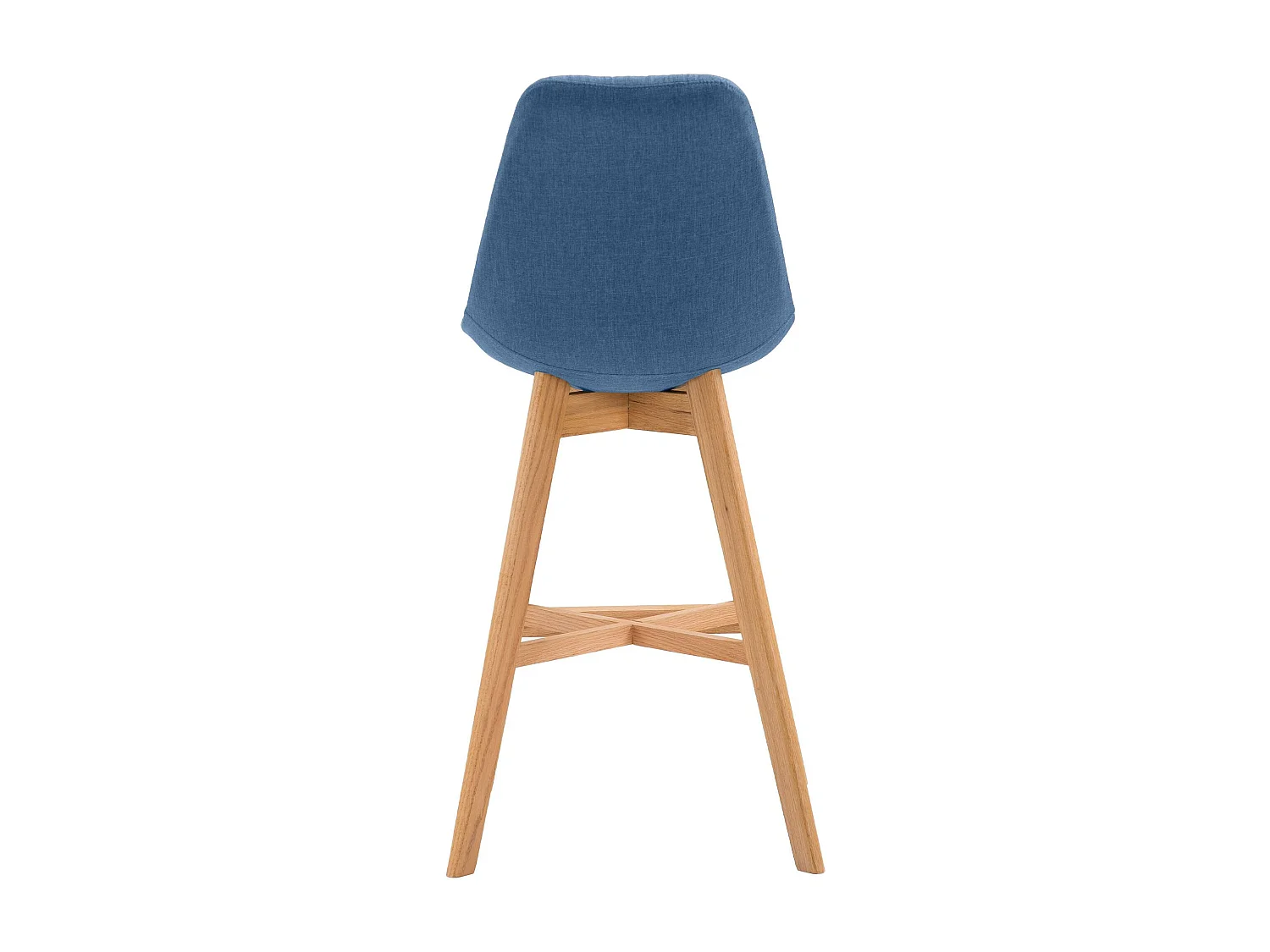 Lot de 2  Tabouret de bar - Tissu & Nature - Bleu - Cannes