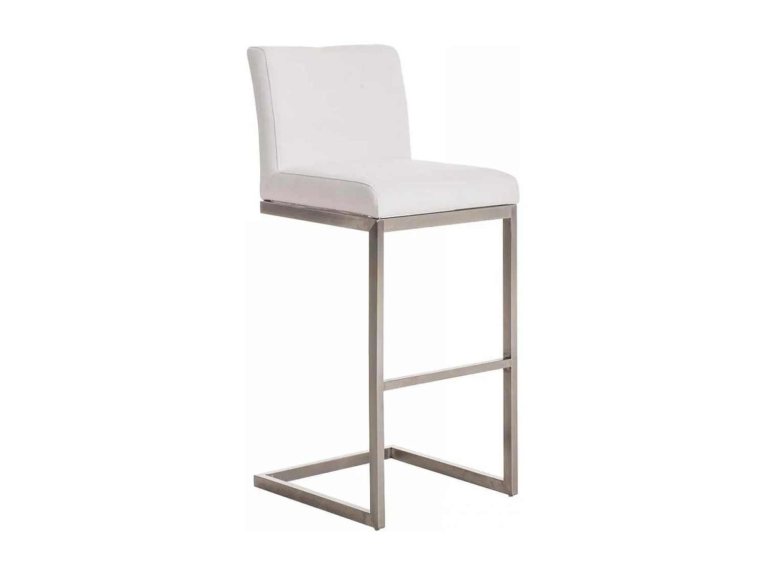 Barkruk - Stof - wit - Paros