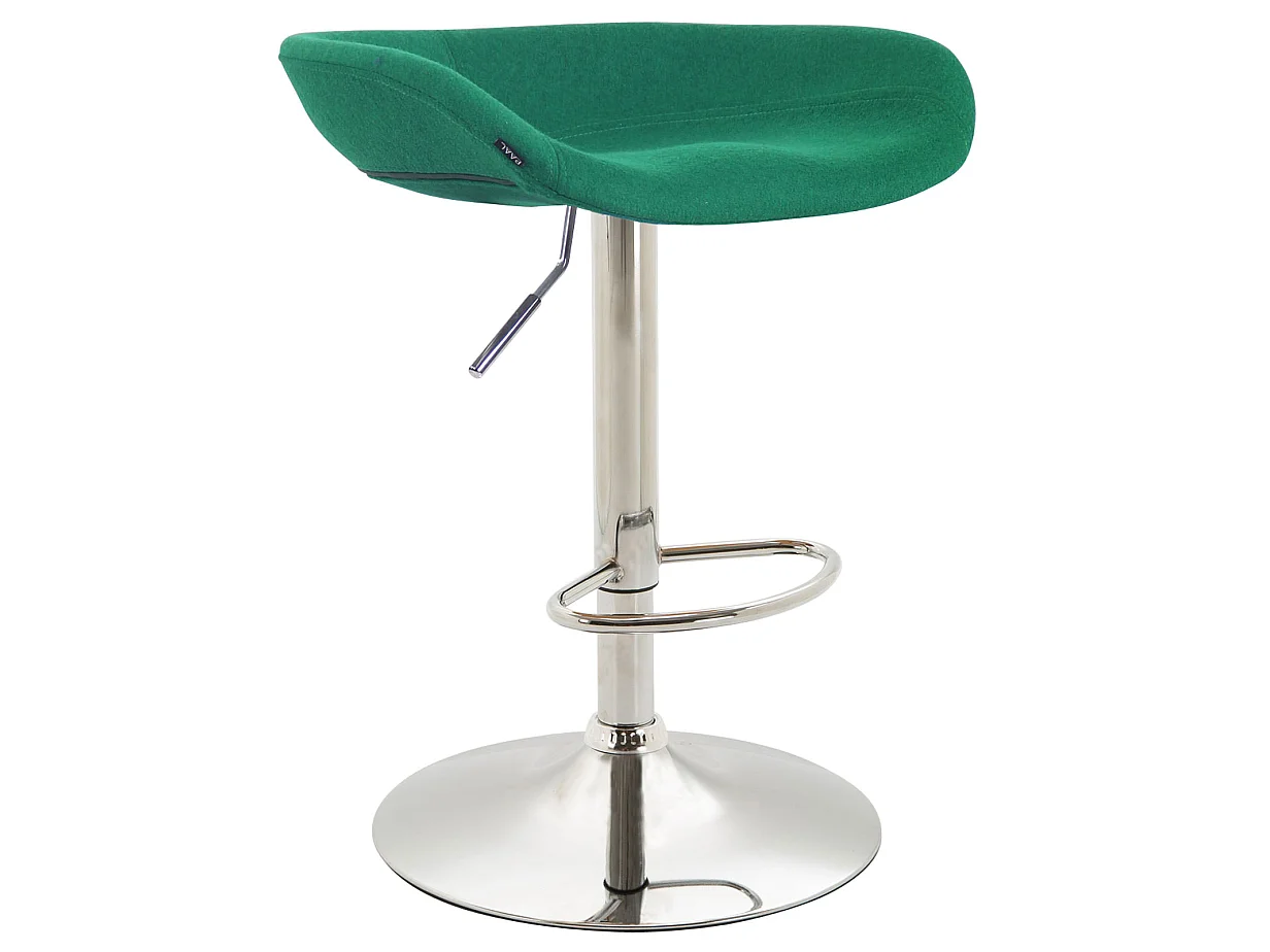 Tabouret de bar - Feutrine & Métal - Vert - Anaheim