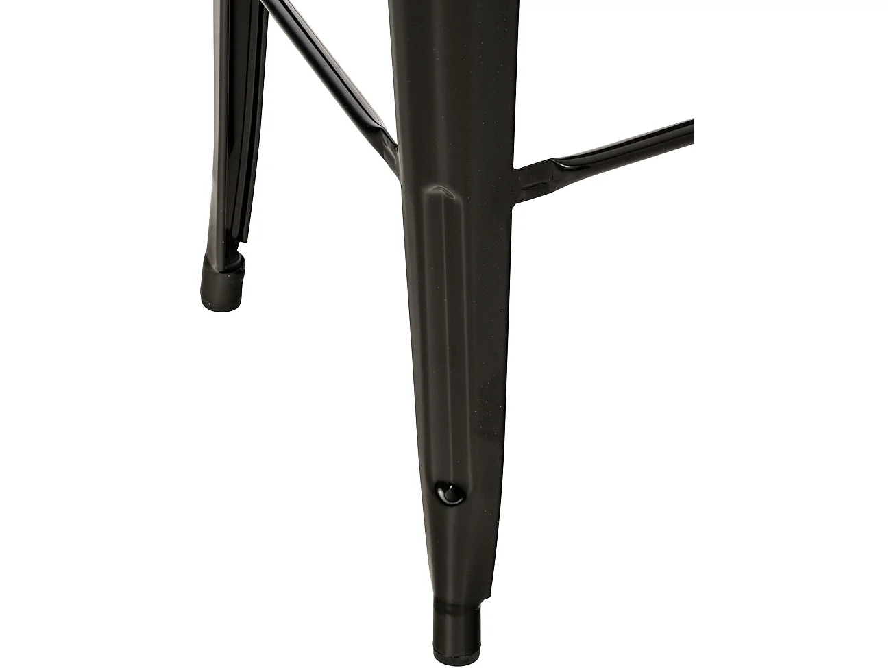 Tabouret de bar - Métal & Métal - Noir - Mason