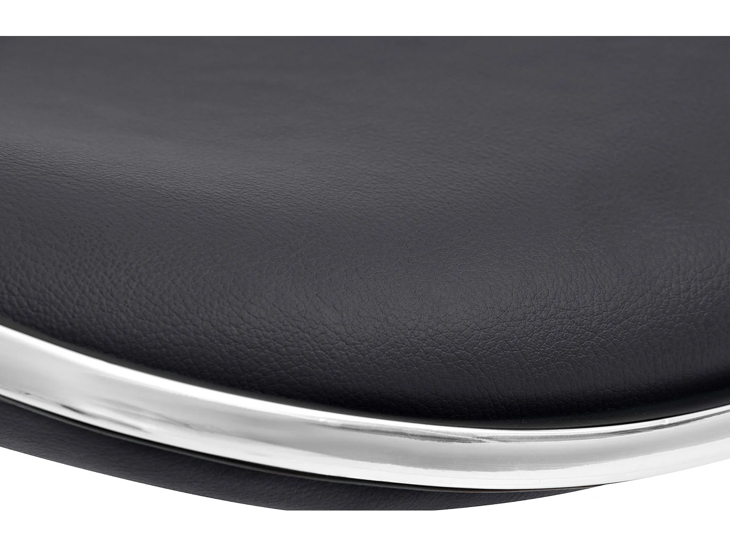 Tabouret de bar - Similicuir - Noir - Shanghai