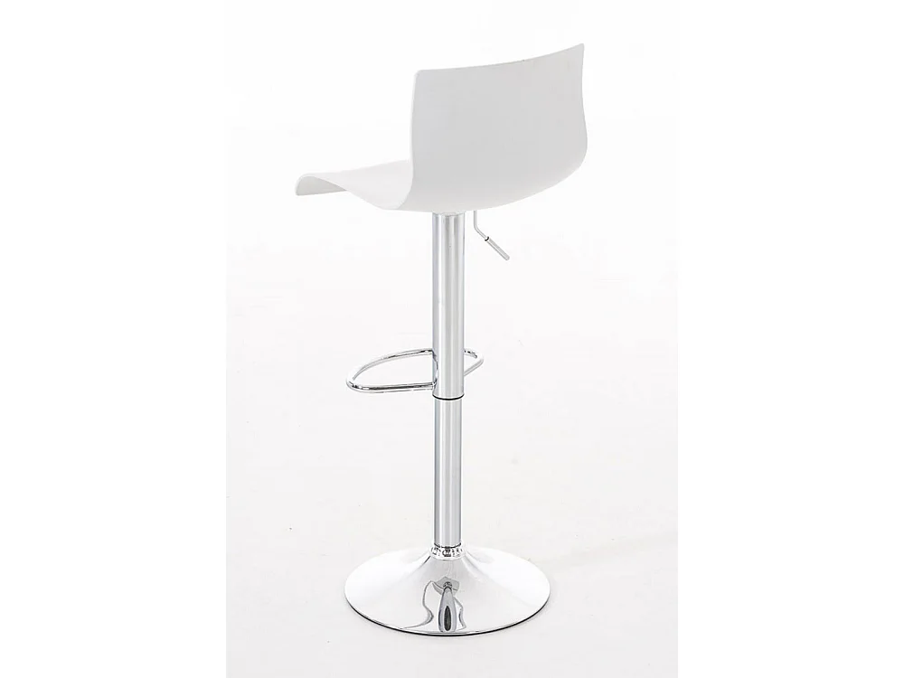 Tabouret de bar - Plastique - Blanc - Hoover