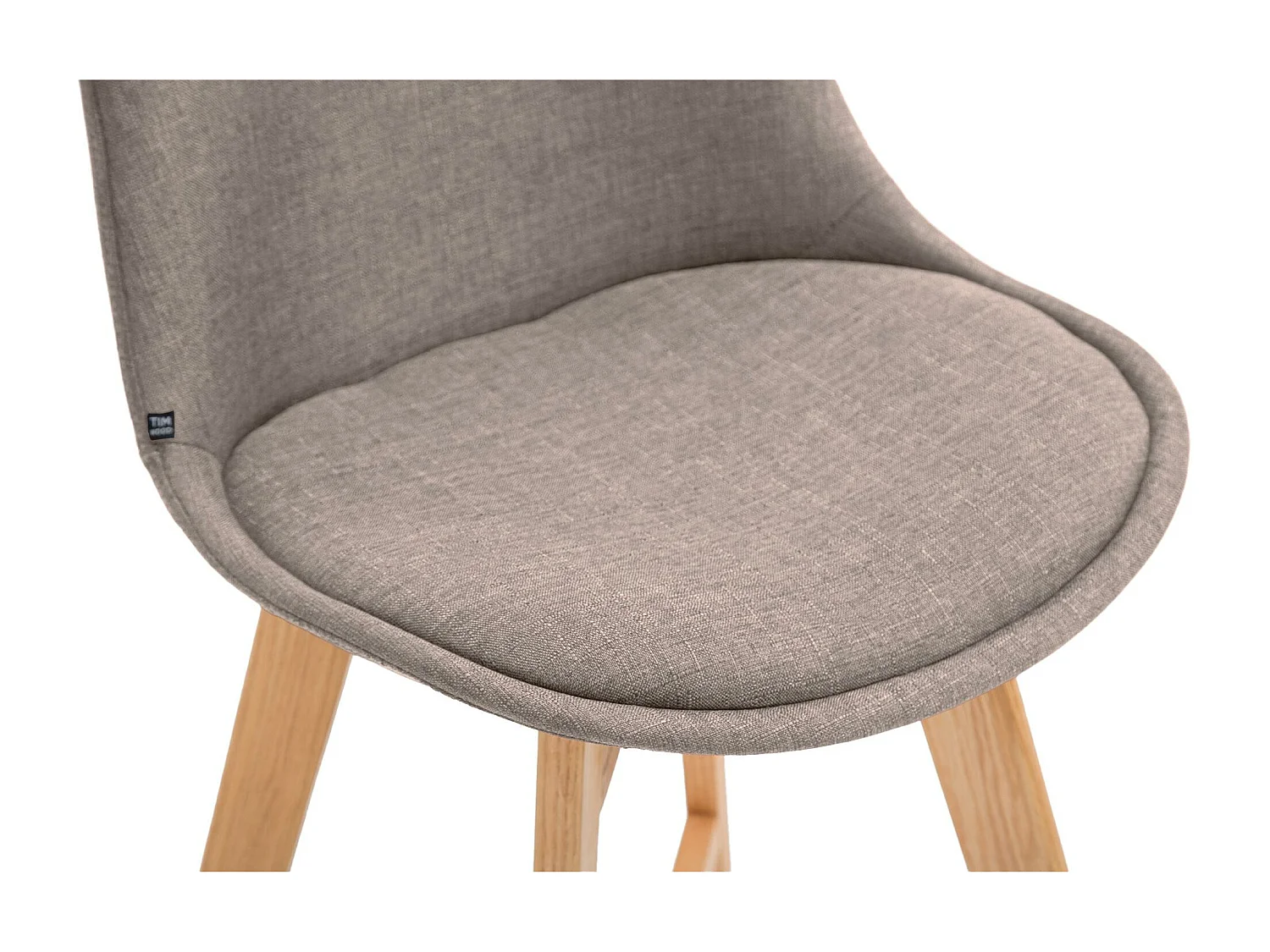 Set van 2  Barkruk - Stof & natura - taupe - Cannes