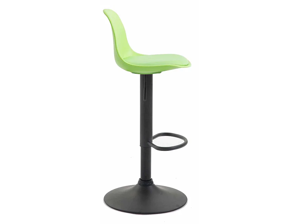 Lot de 2  Tabouret de bar - Similicuir & Métal - Vert - Kiel
