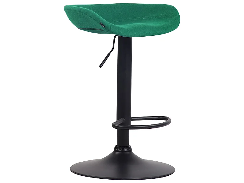 Tabouret de bar - Feutrine & Métal - Vert - Anaheim