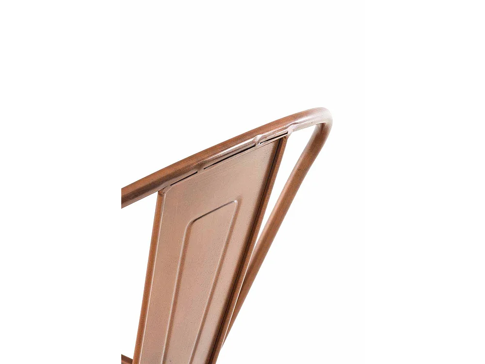 Tabouret de bar - Métal & Métal - Cuivre - Aiden