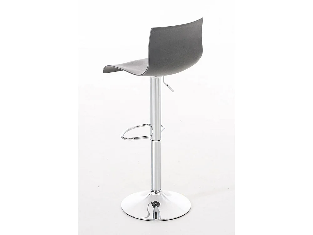 Tabouret de bar - Plastique - Gris - Hoover