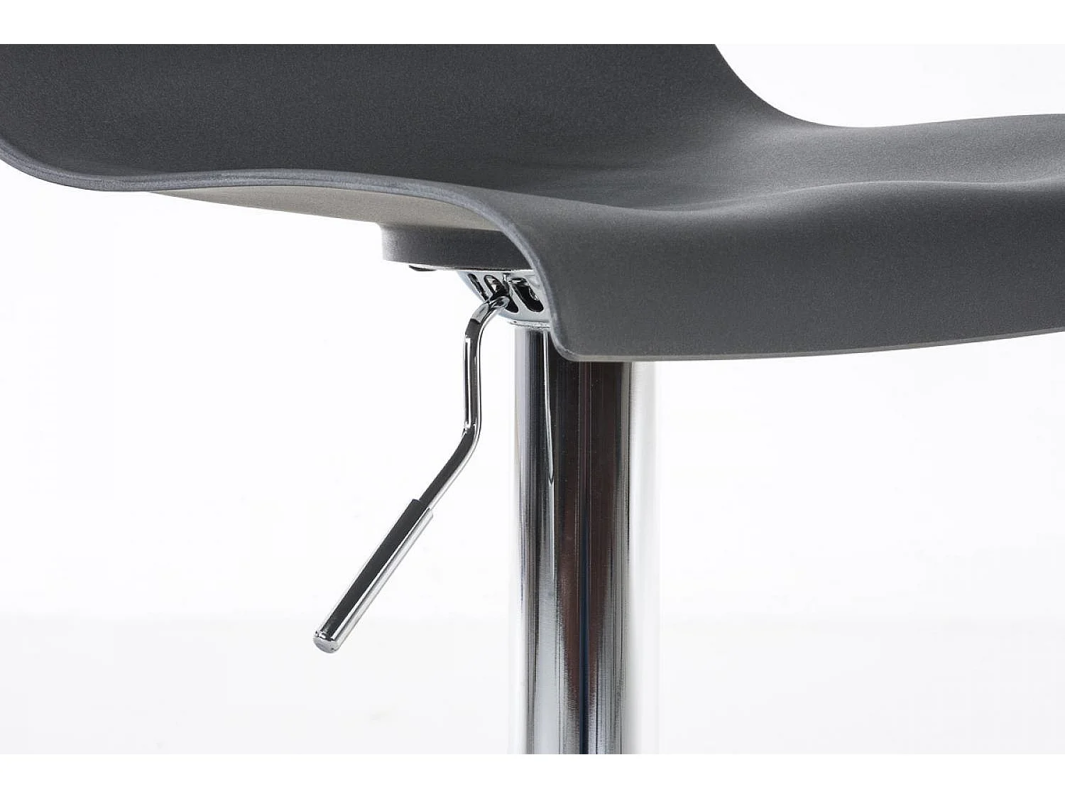 Tabouret de bar - Plastique - Gris - Hoover