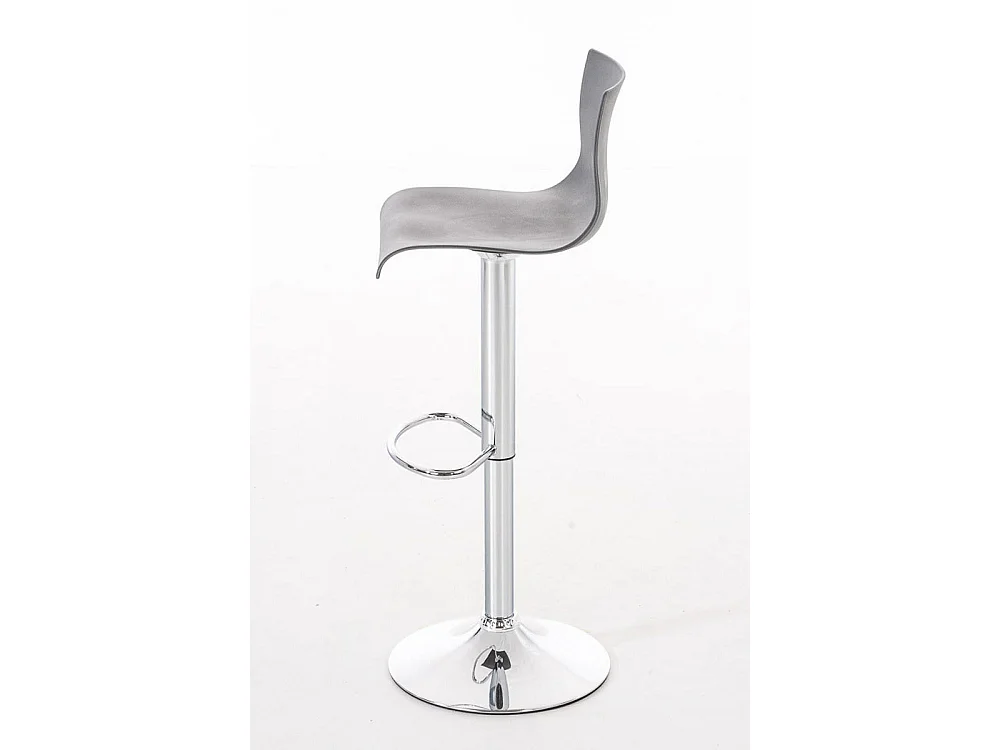 Tabouret de bar - Plastique - Gris - Hoover