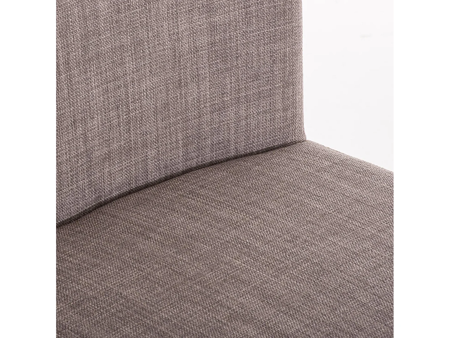 Tabouret de bar - Tissu - Gris - Paros