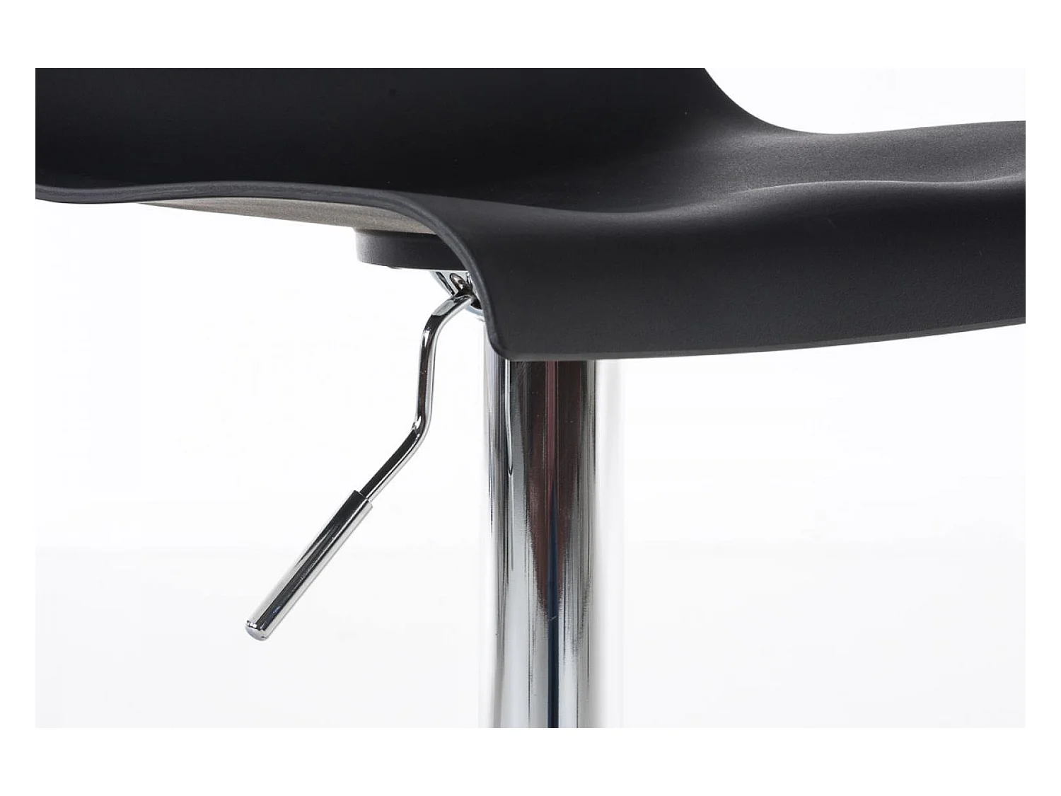 Barkruk - Kunststof - zwart - Hoover