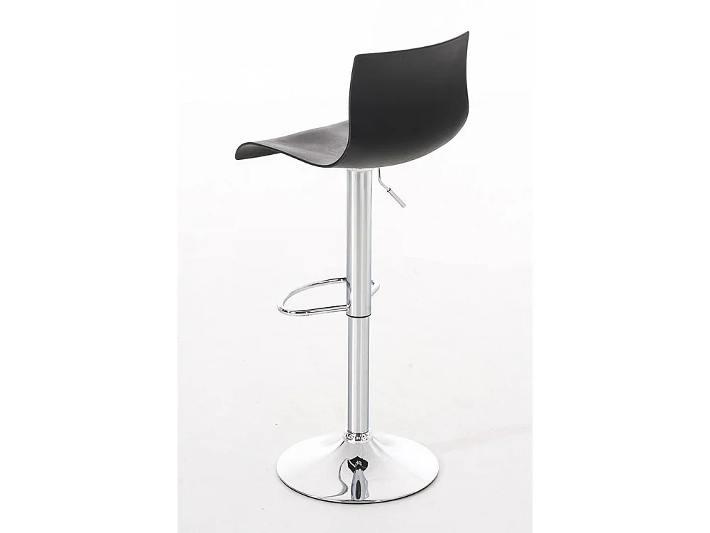 Tabouret de bar - Plastique - Noir - Hoover
