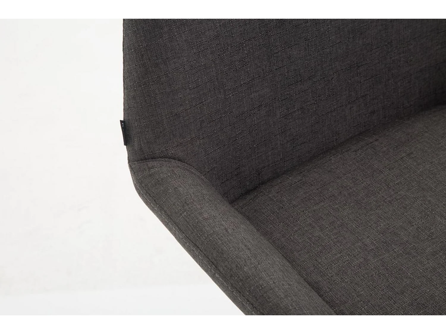 Barkruk - Stof & zwart - donkergrijs - Braga