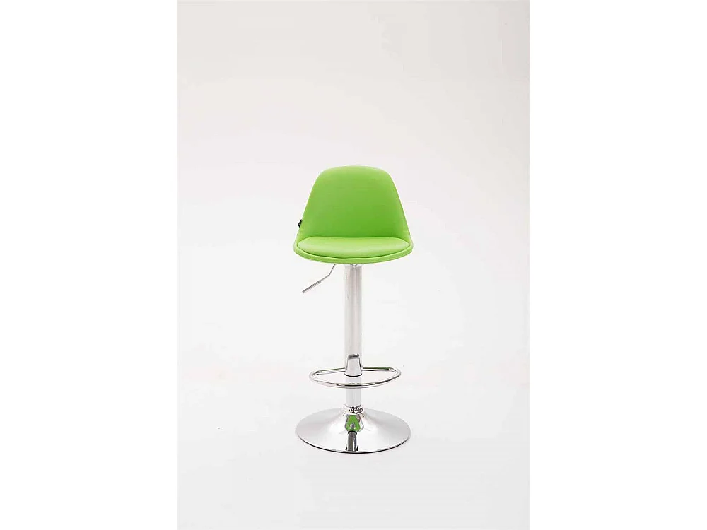 Tabouret de bar - Similicuir & Métal - Vert - Kiel