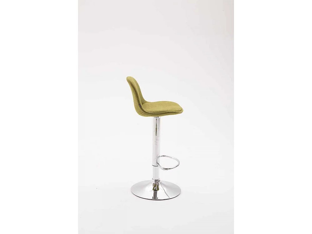 Taburete de bar - Tela & Metal - Verde - Kiel