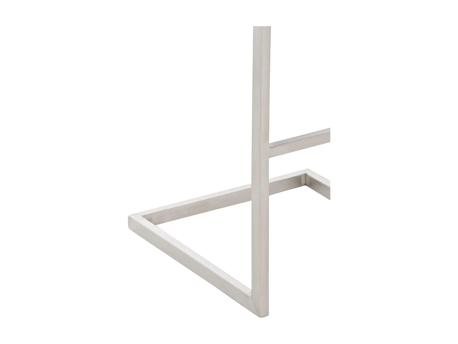 Lot de 2  Tabouret de bar - Similicuir - Noir - Paros