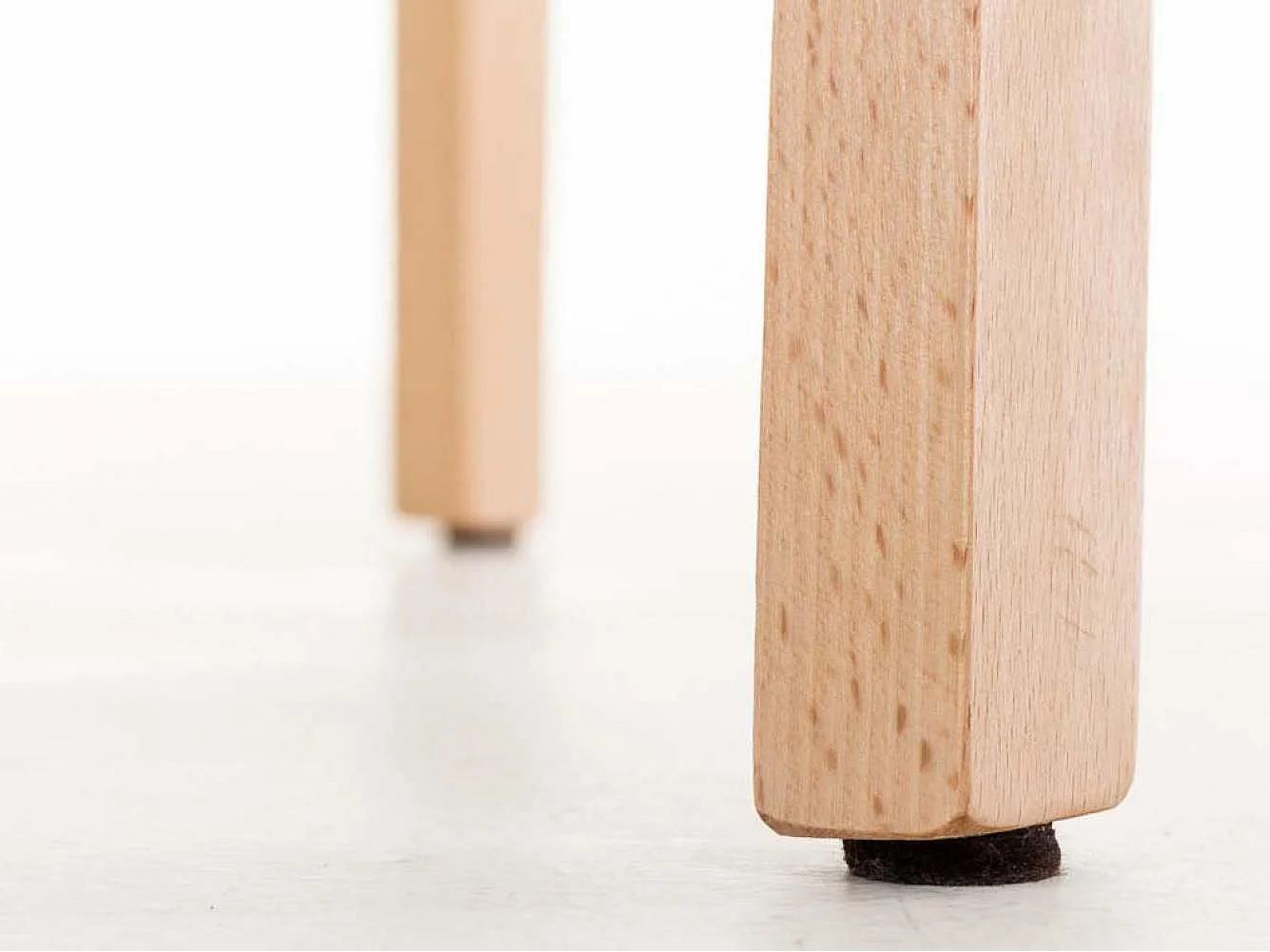 Lot de 2  Tabouret de bar - Bois - Noir - Hover