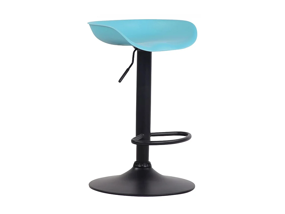 Tabouret de bar - Plastique & Métal - Bleu - Anaheim