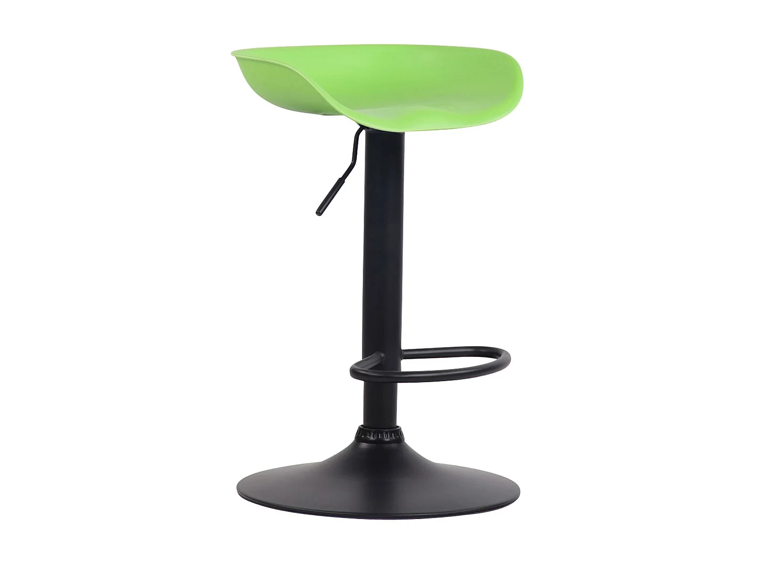 Tabouret de bar - Plastique & Métal - Vert - Anaheim