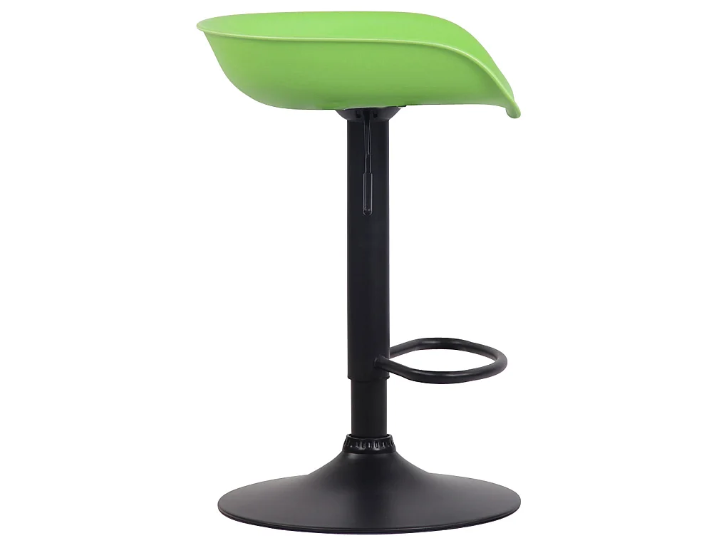 Tabouret de bar - Plastique & Métal - Vert - Anaheim