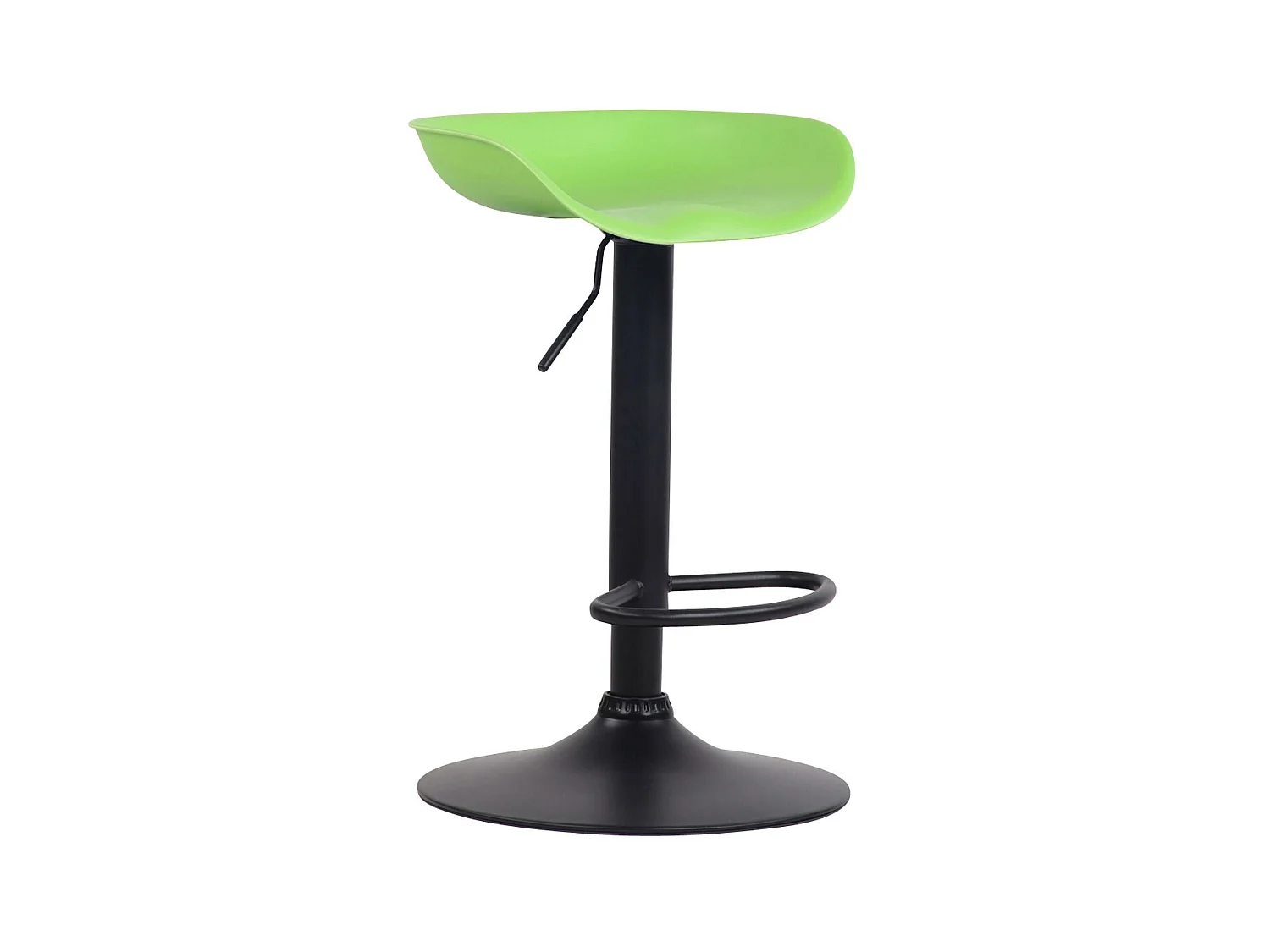Tabouret de bar - Plastique & Métal - Vert - Anaheim