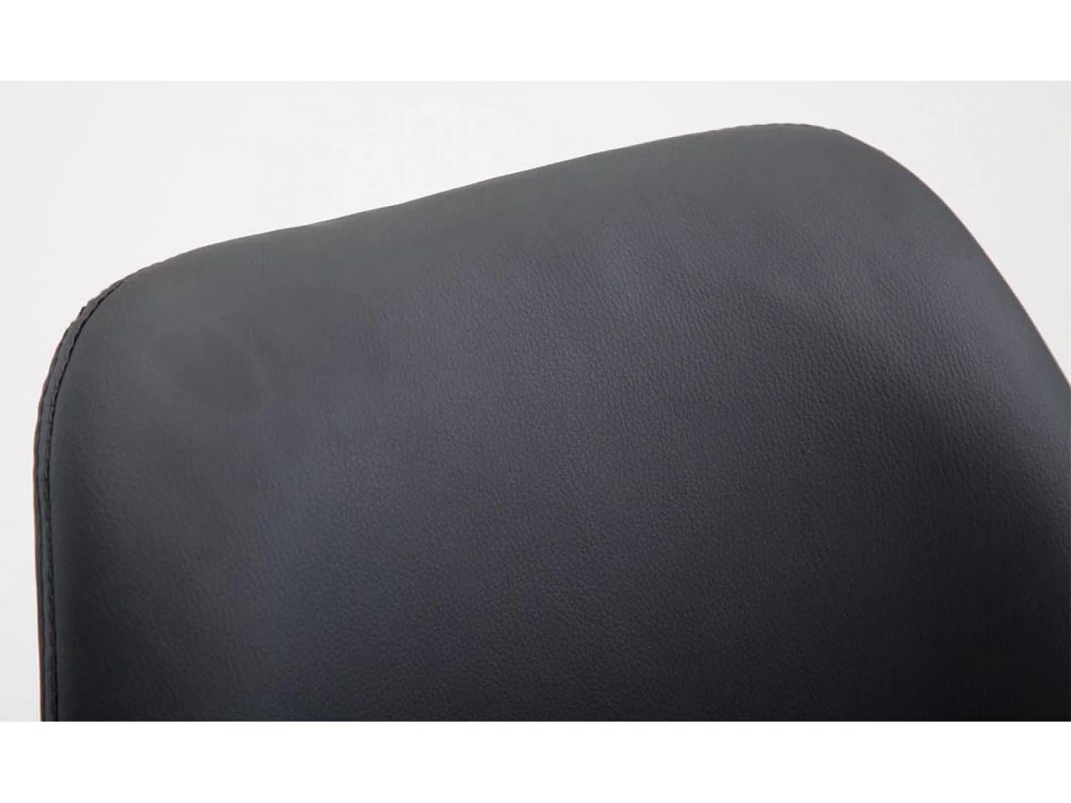 Lot de 2  Tabouret de bar - Similicuir & Nature - Noir - Cannes