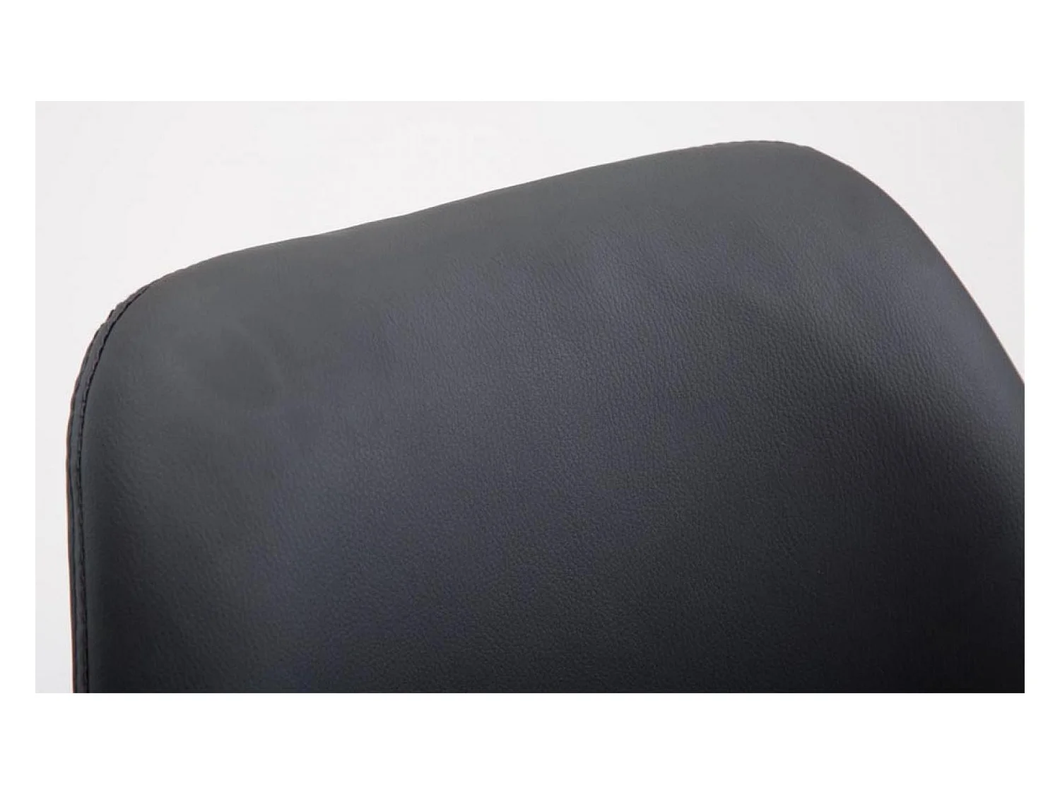 Lot de 2  Tabouret de bar - Similicuir & Nature - Noir - Cannes