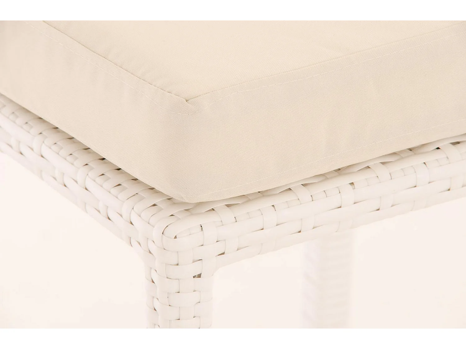Tabouret de bar - Plastique - Blanc - Mari