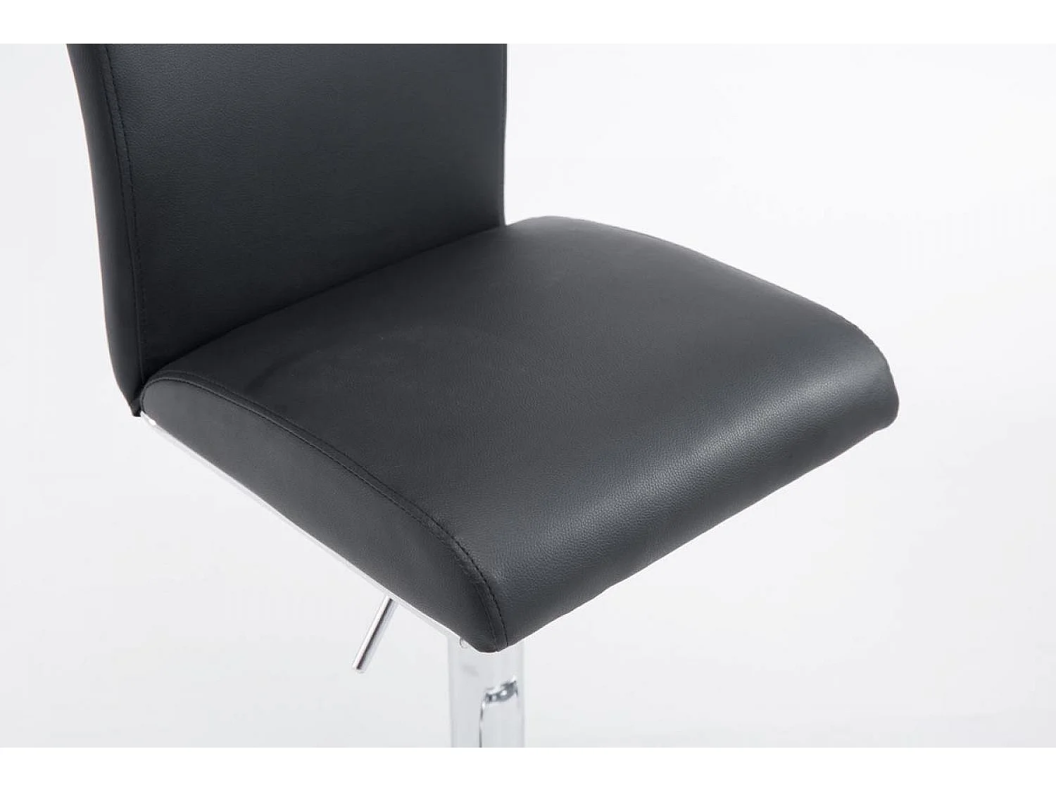 Tabouret de bar - Similicuir - Noir - Köln