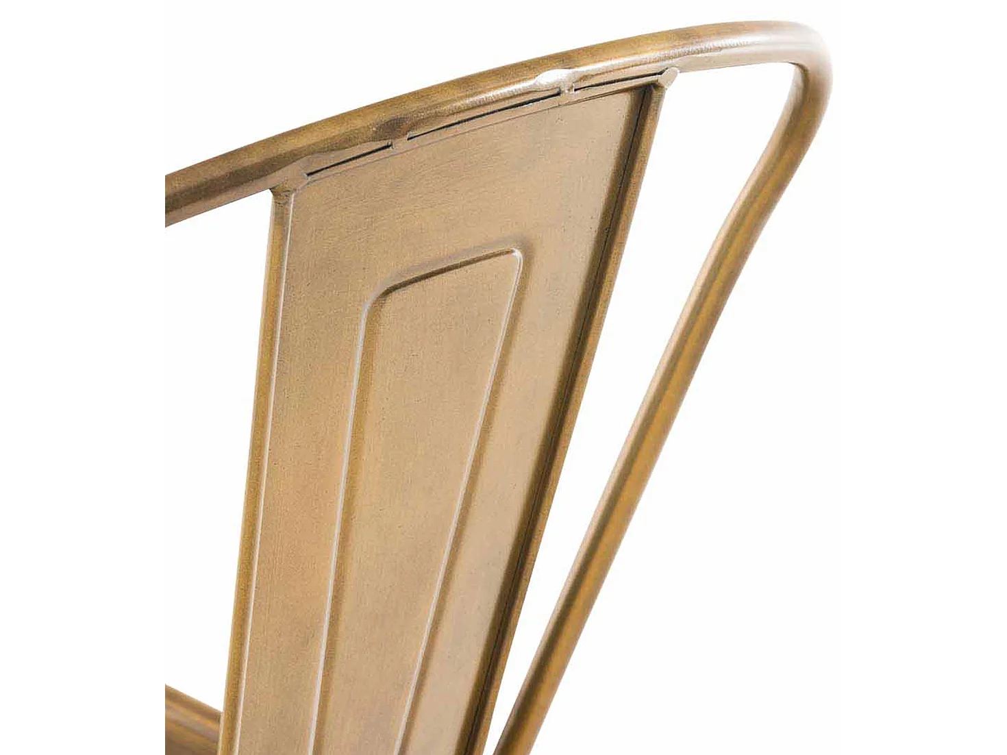 Conjunto de 4 bancos de bar Aiden ouro