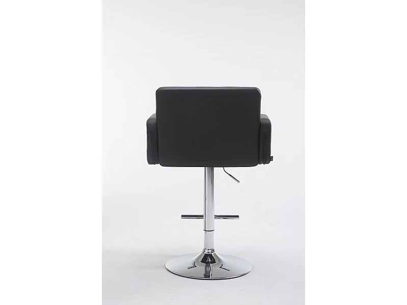Barhocker - Kunstleder & chrom - schwarz - Los Angeles
