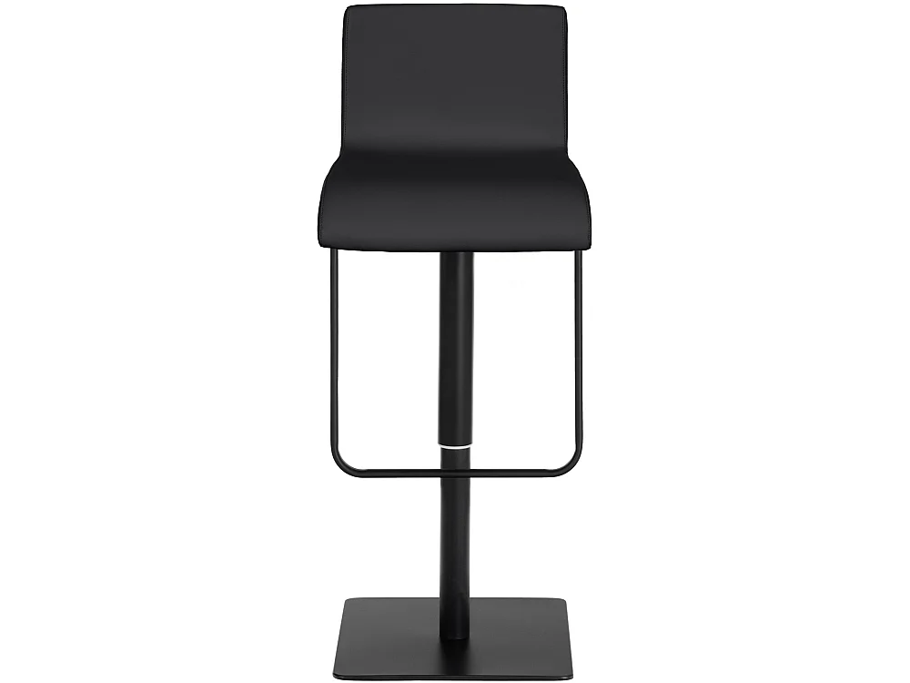 Tabouret de bar - Similicuir & Noir - Noir - Limon
