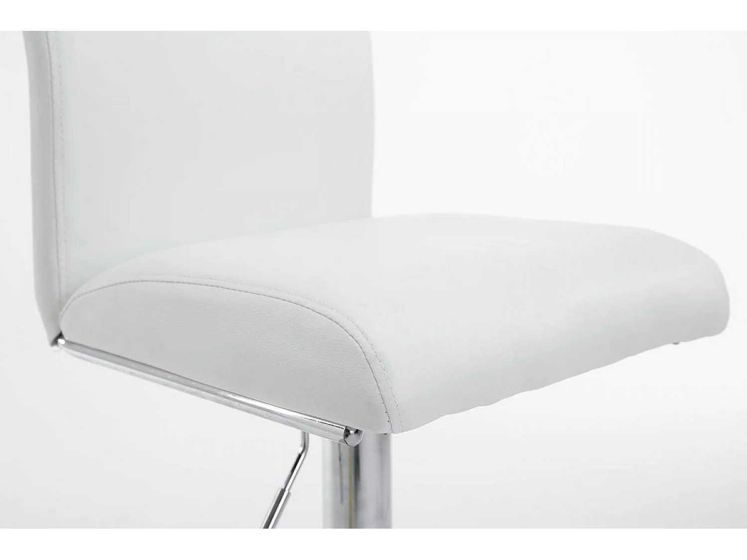 Barkruk - Kunstleer - wit - Köln