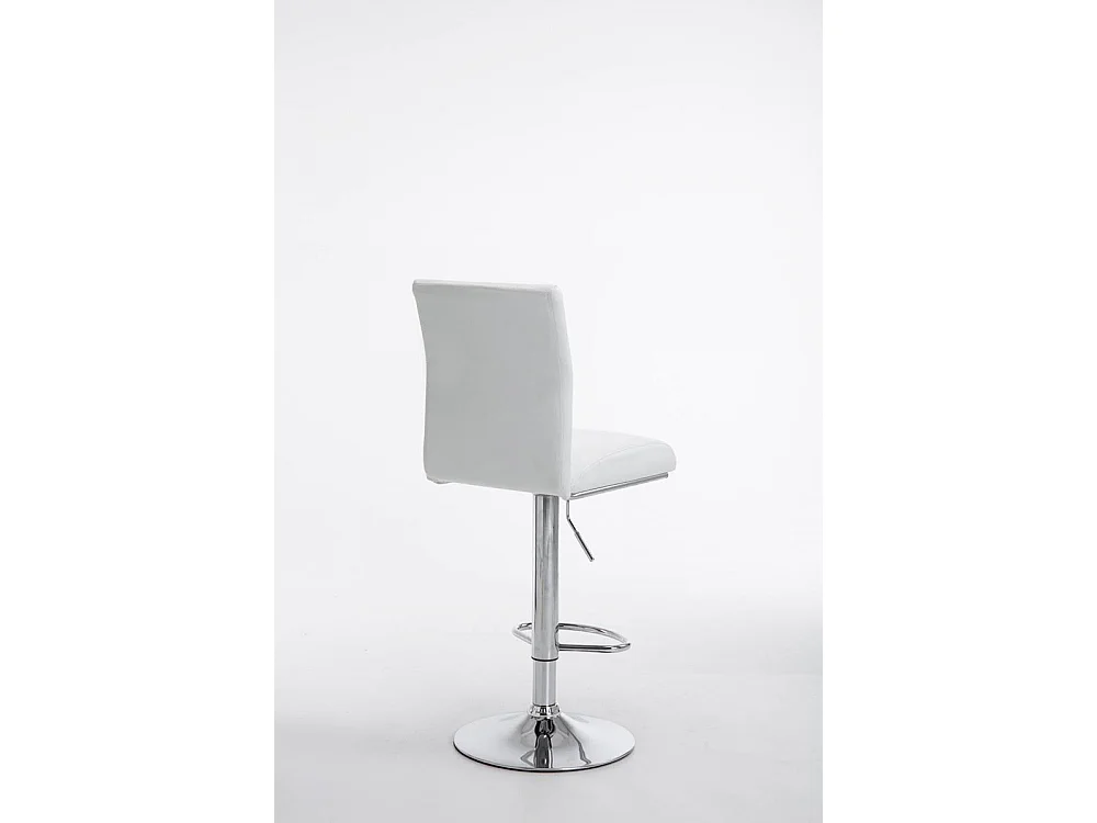 Barkruk - Kunstleer - wit - Köln