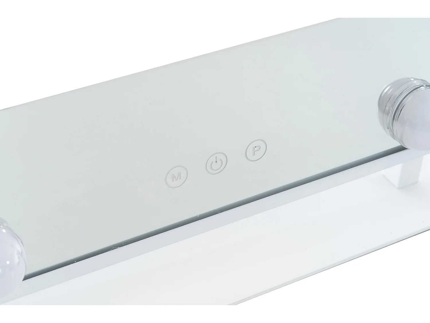Miroir Led de Maquillage - Plastique - Blanc - Majuro